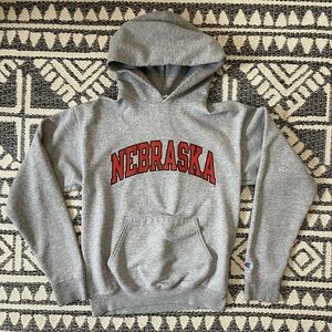 Y2K Champion Nebraska State Cornhuskers Hoodie (Size S)